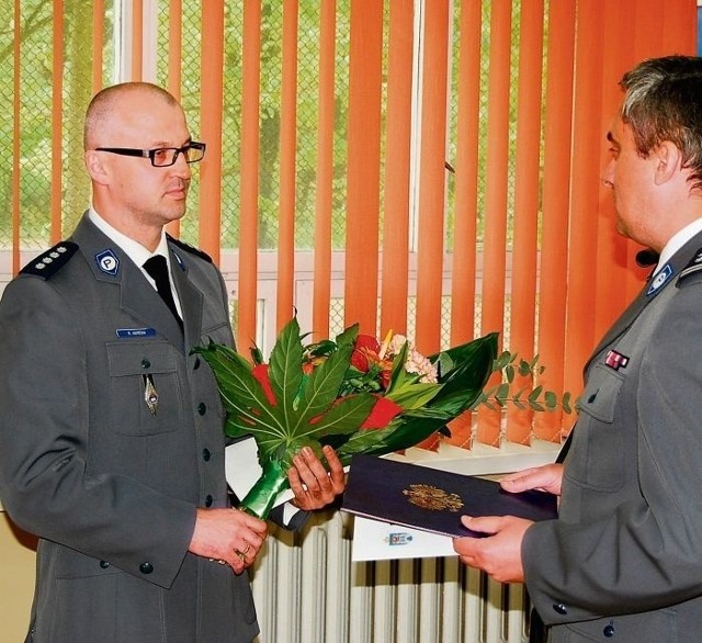 Sławomir Jądrzak jest zastępcą komendanta od maja 2010 roku