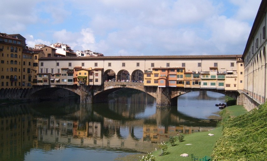 Ponte Vecchio we Florencji (Włochy)...