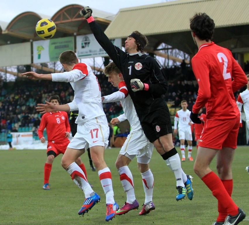 Piłkarskie święto w Łęcznej. Polska U19 pokonała Gruzję U19 (ZDJĘCIA)