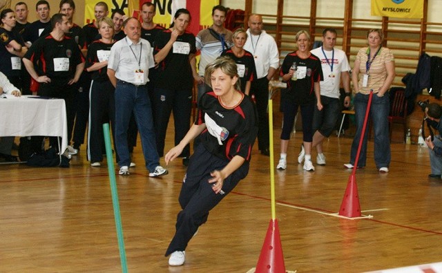 Bieg po kopercie to jedna z konkurencji II Ogólnopolskiej Olimpiady Sprawnościowej