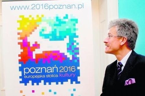 Logo Poznania &#8211; kandydata do Europejskiej Stolicy Kultury &#8211; prezydent Ryszard Grobelny zaprezentował w maju ubiegłego roku