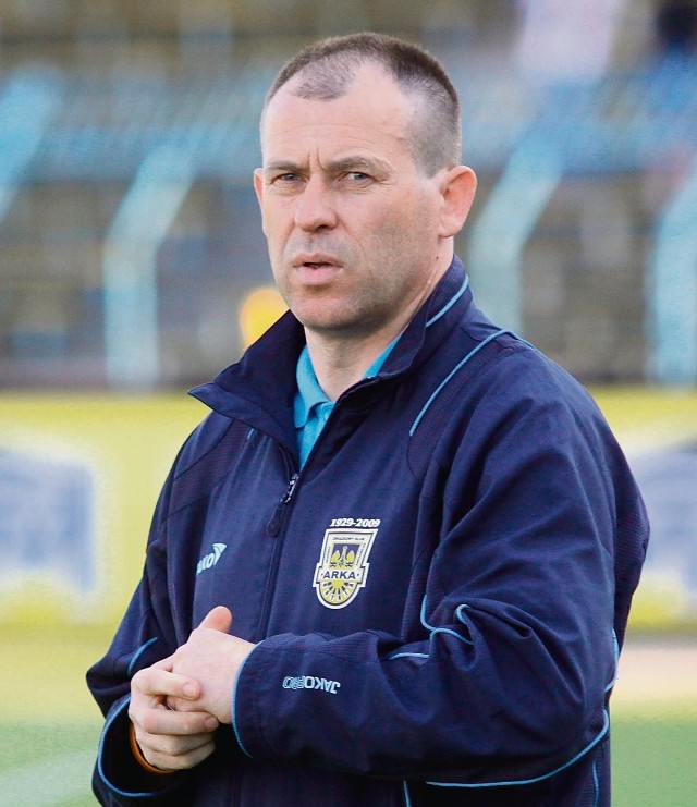 Trener Arki Marek Chojnacki