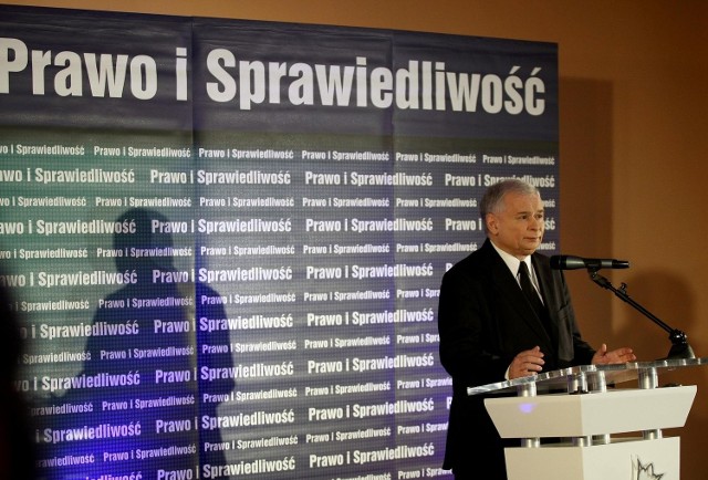 Jarosław Kaczyński uczestniczył w łódzkiej konwencji PiS.