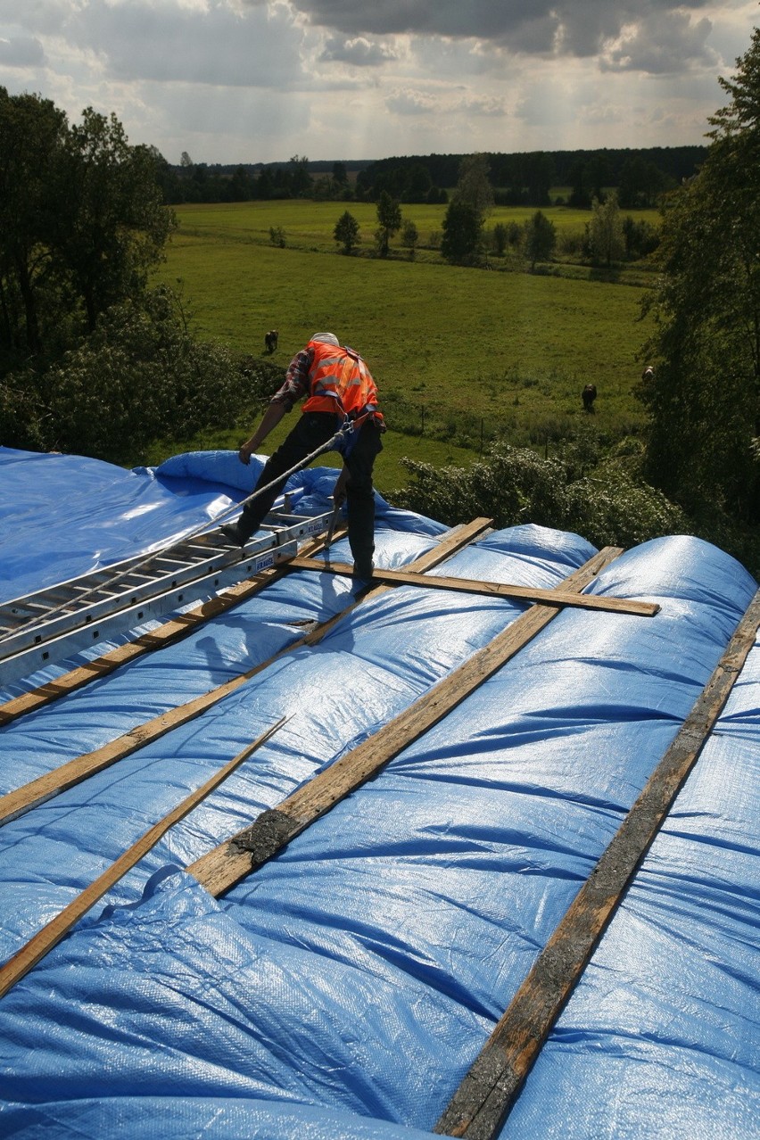 Żarnowiec: Zobacz, jak wygląda krajobraz po nawałnicy [ZDJĘCIA]