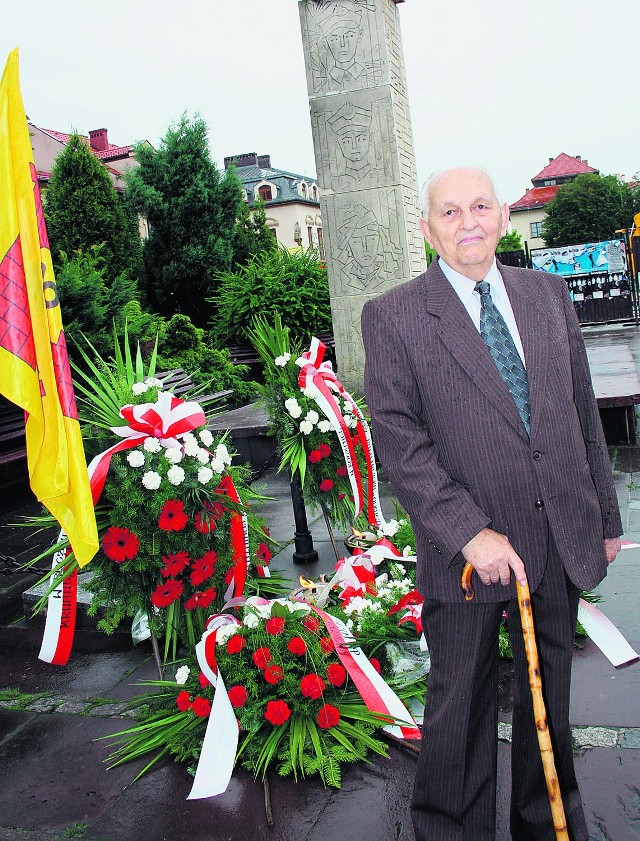 Bolesław Kuśmierczyk na obchodach rocznicy Krwawej Środy