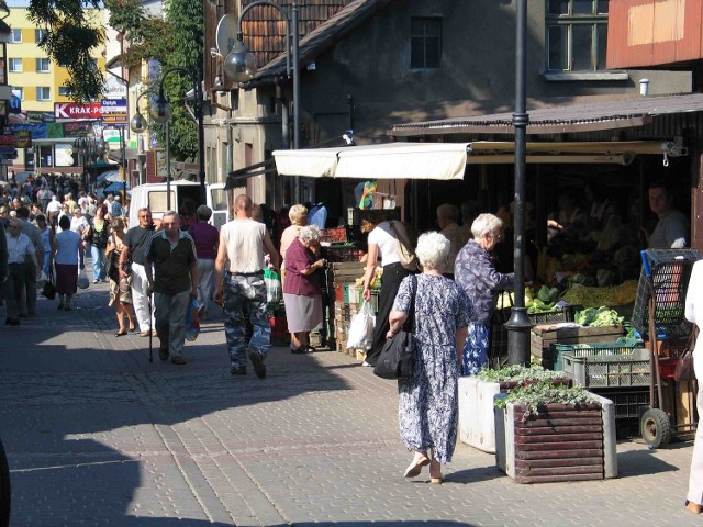 Nielegalny handel kwitnie m.in. na ulicy Sienkiewicza