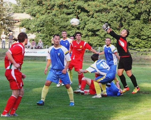 Cztery bramki nakielskiego Orła w meczu z MKS Zabrze-Kończyce 4:2