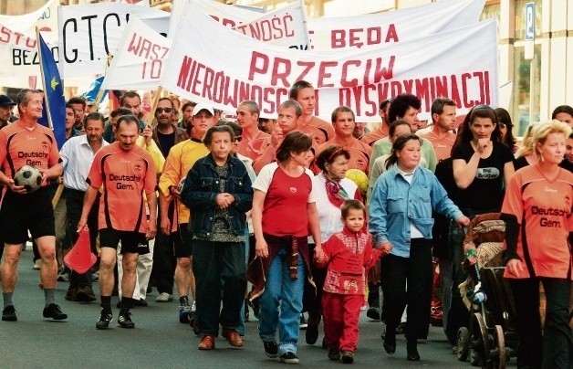 1 maja 2009 roku odbył się w Katowicach pochód bezdomnych i bezrobotnych