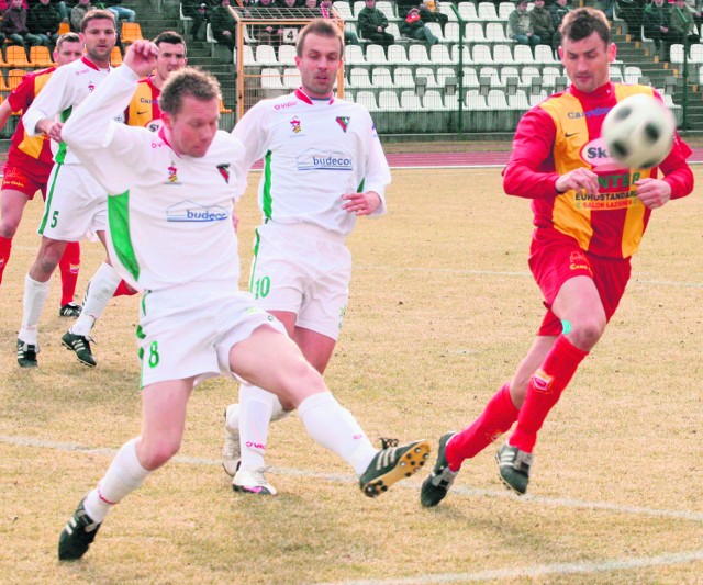 Piłkarze z Chojnic mają sposób na rywali z sosnowieckiego Zagłębia