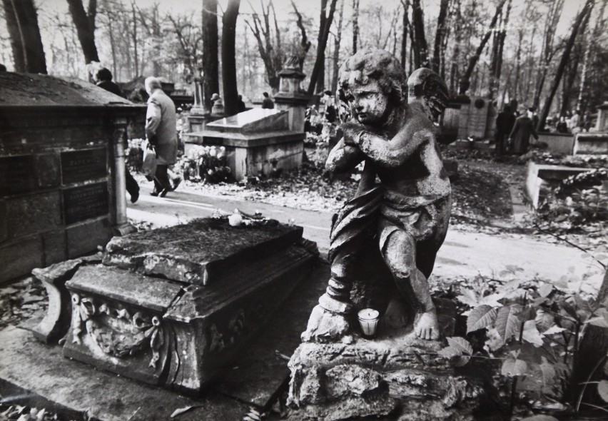 Cmentarz Rakowicki, 1980 r.