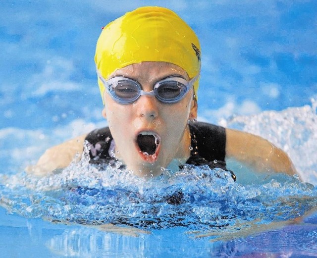 W zawodach pływackich z okazji Dnia Dziecka na basenie POSiR w Poznaniu startowała m.in. Karolina Pelczarska