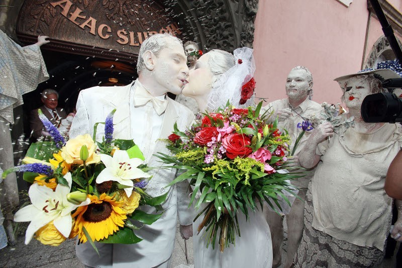 Pierwszy w Polsce ślub w glinie