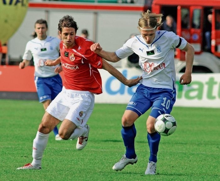 Siergiej Kriwiec zdobył drugiego gola dla Lecha