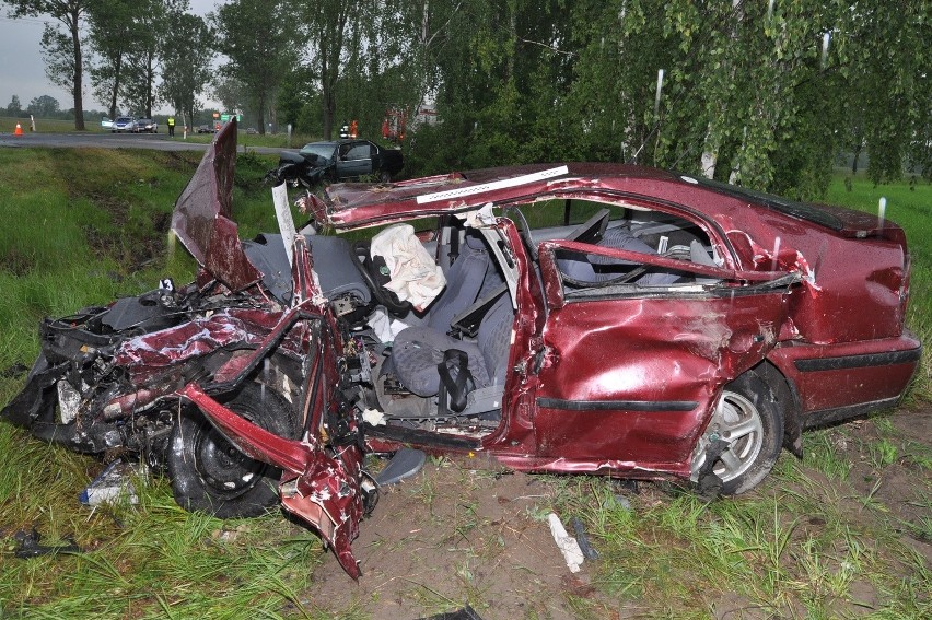 Wypadek w Sławatyczach. Zginął 57-letni kierowca