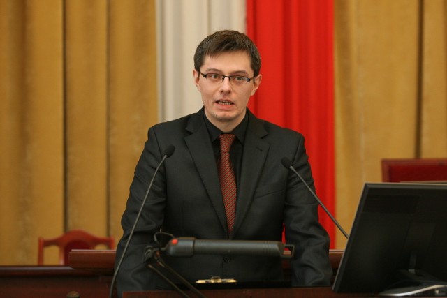 Laureat ''Łódzkiej Eureki''- Krzysztof Urbaniak z AM.