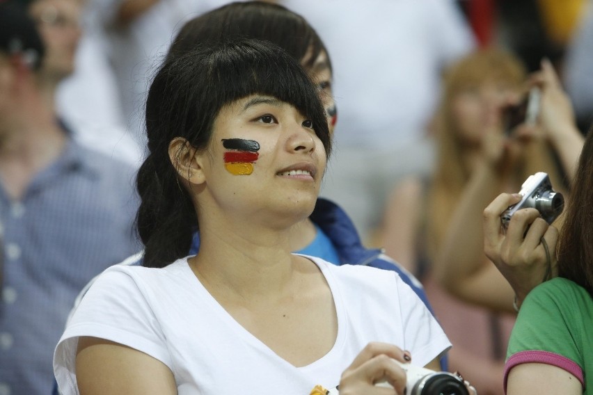EURO 2012: Kibice na meczu Niemcy - Portugalia