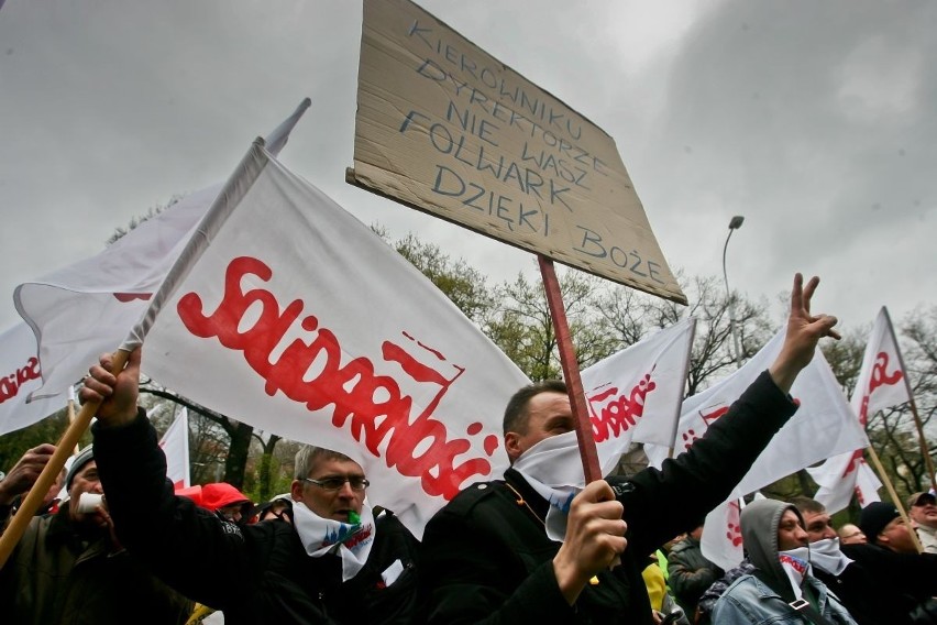 Wrocław: Związkowcy pikietują siedzibę EnergiiPro