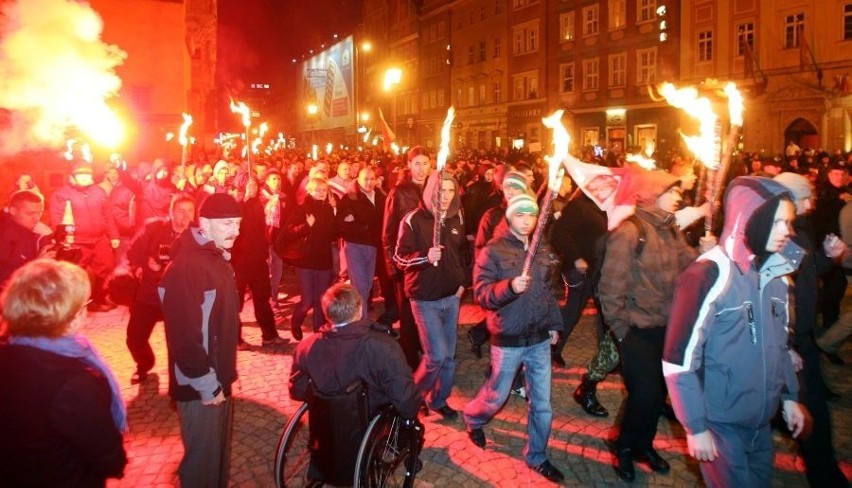 Wrocław: NOP przemaszerował (ZDJĘCIA i FILM)