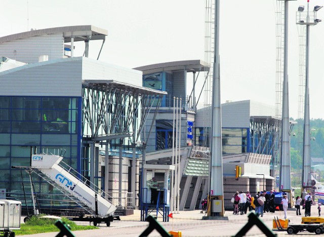 Obecny terminal lotniska w Rębiechowie jest byt ciasny.