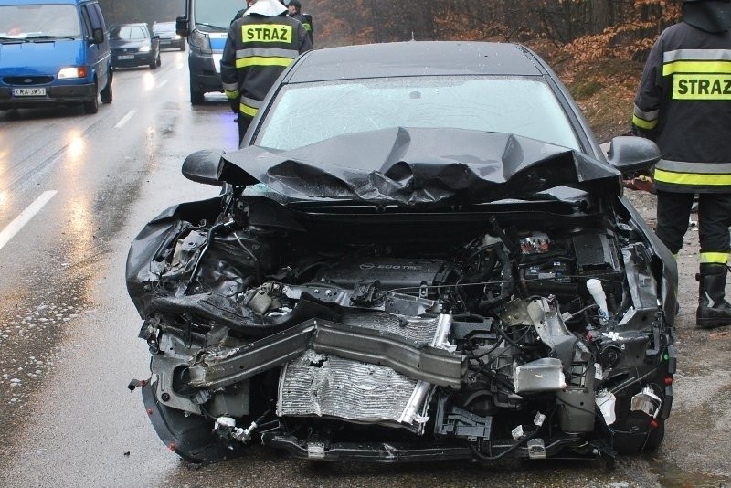 Wypadek śmiertelny na trasie 790 z Ogrodzieńca do Niegowonic