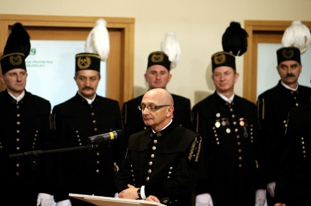 Mirosław Taras podczas Barbórki w Bogdance