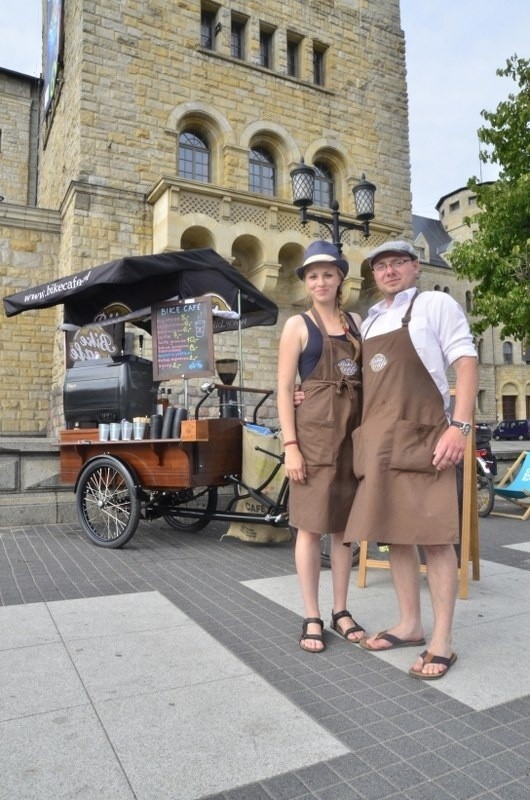 Poznań: Bike Cafe - pierwsza w kraju mobilna kawiarnia na kołach roweru 