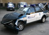 W Krakowie radiowóz potrącił przechodnia