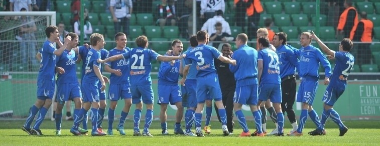 Lech Poznań wygrał z legią Warszawa 1:0