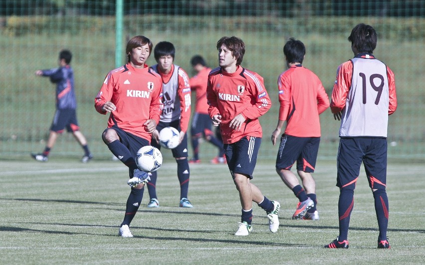 Japonia - Brazylia: Jedni się maskują, inni pokazują. Trening Japonii (ZDJĘCIA)