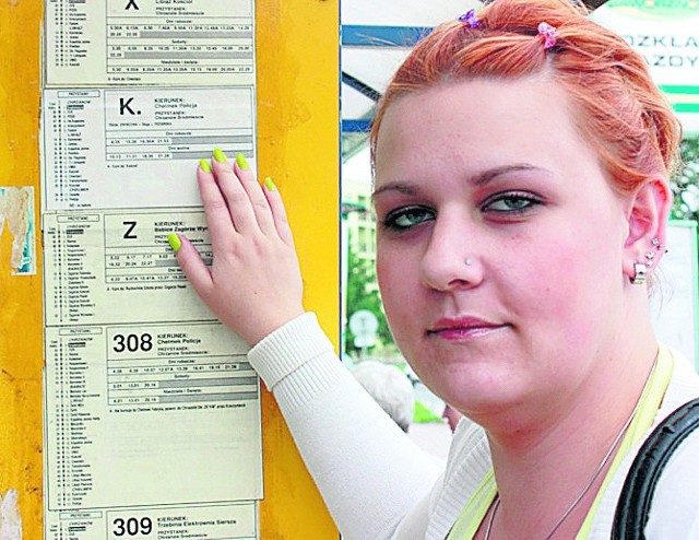 Paulina Godyń z Chrzanowa cieszy się, że" K"  nie zniknie 