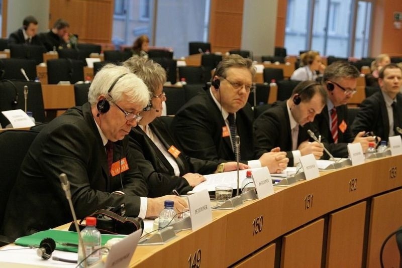 Samorządowcy spod Legnicy w sali europarlamentu