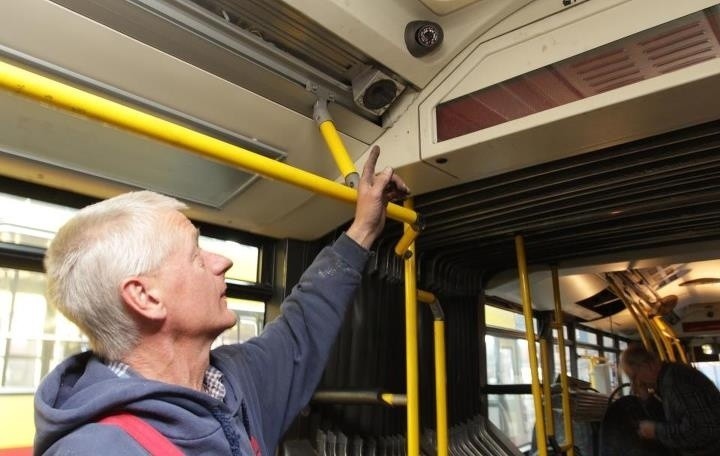 MPK montuje kamery w autobusach i tramwajach