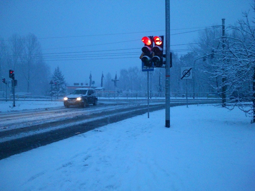 Atak zimy w Katowicach