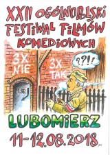 Zapraszamy na Ogólnopolski Festiwal Filmów Komediowych w Lubomierzu w dniach w dniach 11-12 sierpnia!