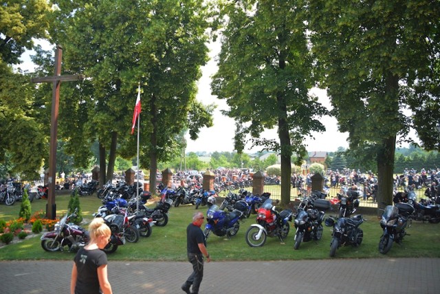 Zlot motocyklistów SALVE w Wojkowie. Rok 2018.