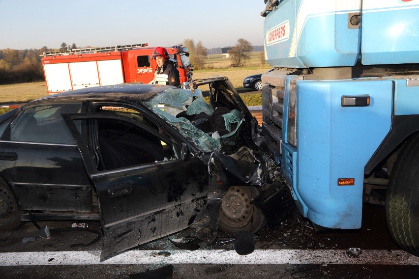 Tragiczny wypadek na A1 w Sierosławiu