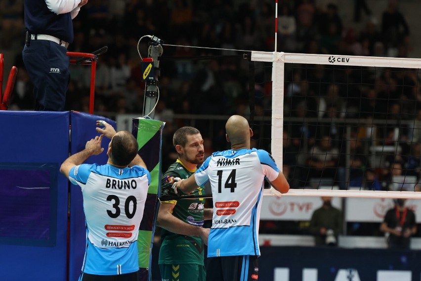 Halkbank Ankara - Aluron CMC Warta Zawiercie 3:2 w siatkarskiej Lidze Mistrzów