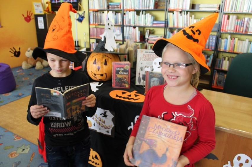 Biblioteka w Żorach: halloweenowe atrakcje dla dzieciaków