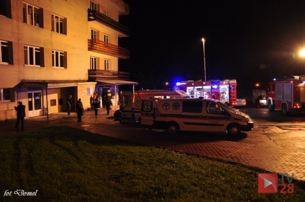 Pożar w limanowskim szpitalu. Ewakuowali 36 pacjentów