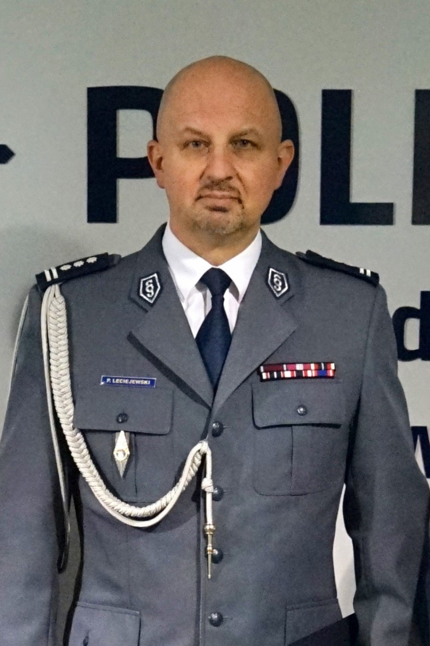 Insp. Piotr Leciejewski do policji wstąpił 1 września 1993...