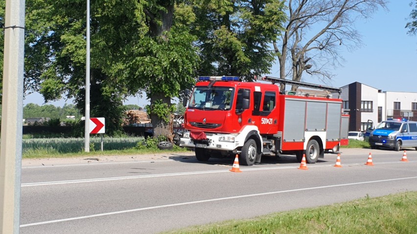 Śmiertelny wypadek w Rekowie (05.06.2019)