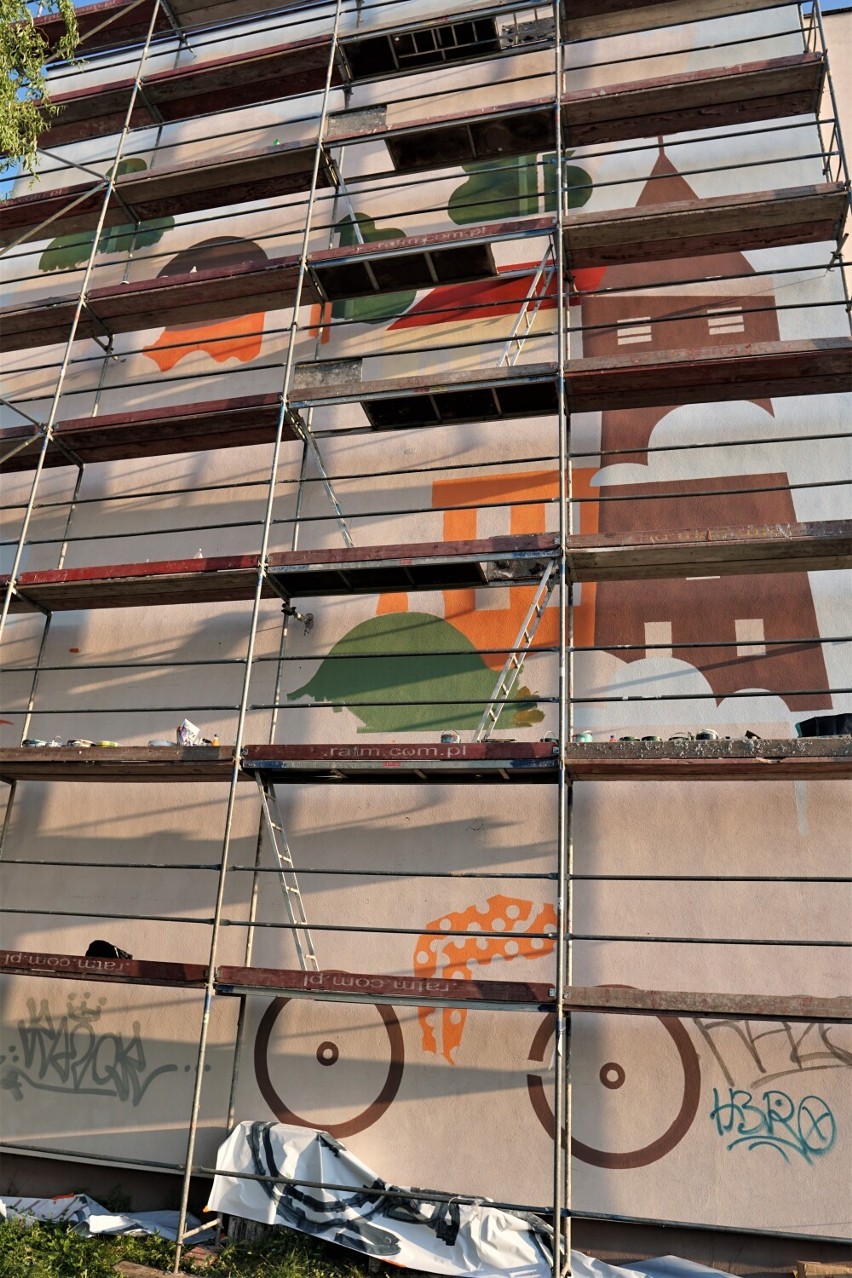 Ten mural w Jastrzębiu-Zdroju oczyszcza powietrze! Z
