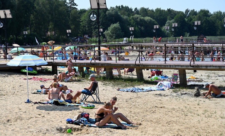 Jezioro Głębokie. Sobotni wypoczynek nad wodą