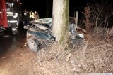 Wypadek w Stelmachowie: Mężczyzna zginął na miejscu