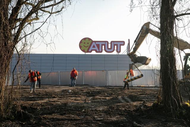 Nowe centrum handlowe ATUT Bielany powstaje w Krakowie ul. Księcia Józefa