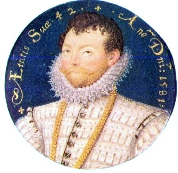 1581 – Korsarz Francis Drake, po zakończeniu rejsu dookoła...