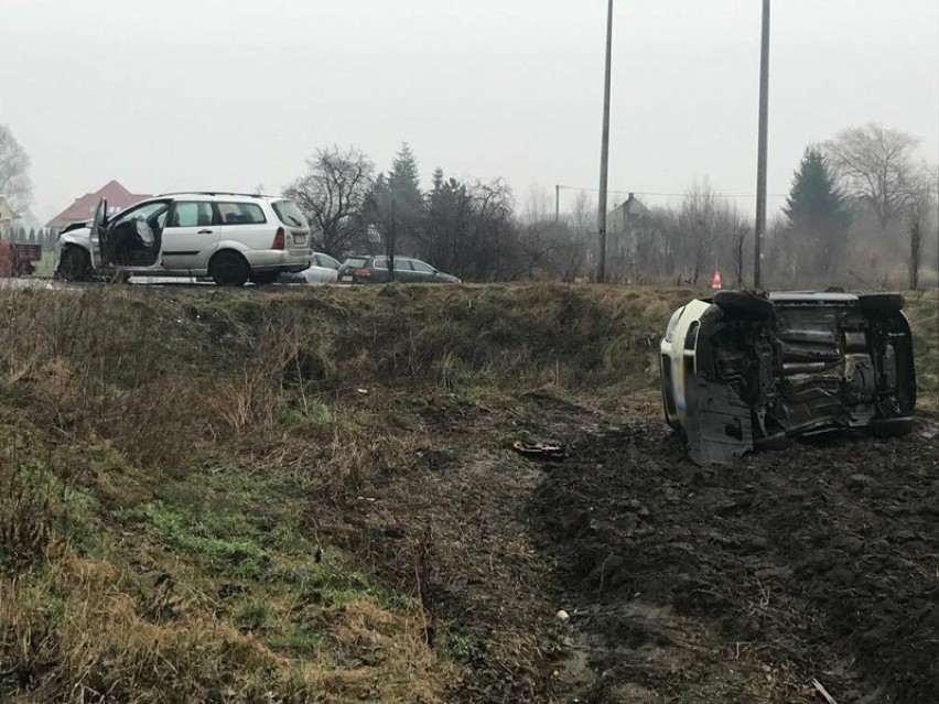 Do wypadku doszło w piątek, 26 stycznia, z samego rana na...