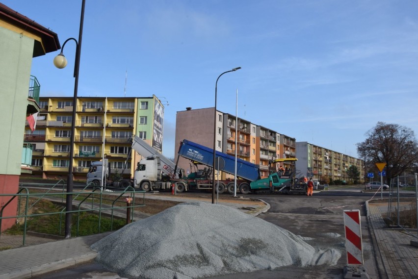 Kolejne kontrowersje wokół przebudowy ulicy Popiełuszki w Wieluniu [ZDJĘCIA]