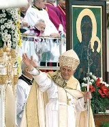 Papież Benedykt XVI zaskoczył wiernych bezpośredniością