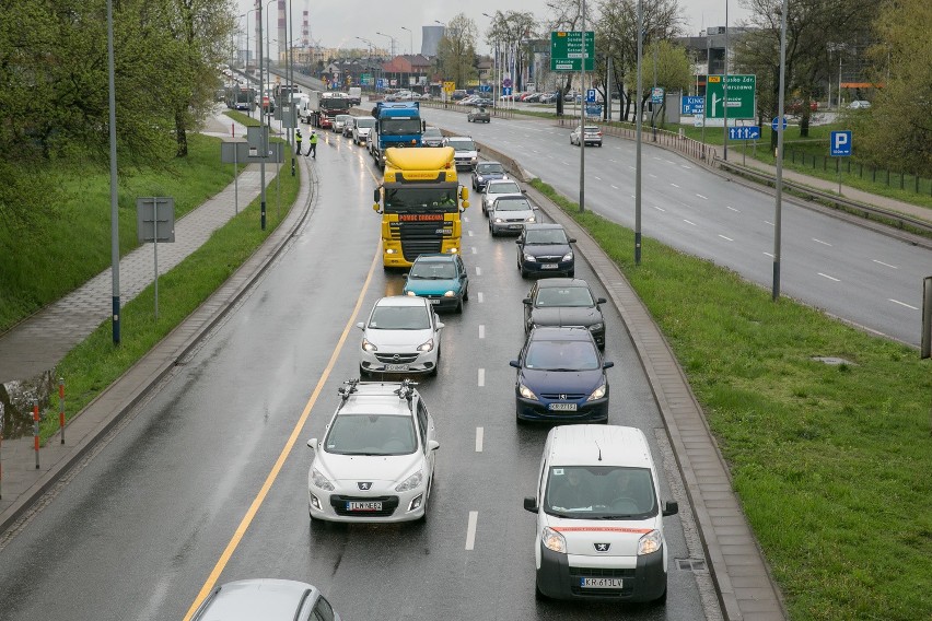 Skrzyżowanie Wielickiej, Limanowskiego, Powstańców Śląski i...